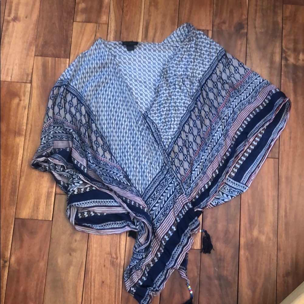 Steve Madden Printed Shawl